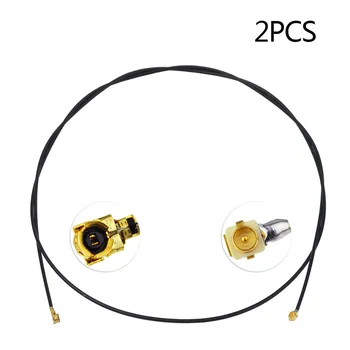 Superbat 2 елемента MHF4 / IPEX4 / IPX4 Жена на IPX (IPEX / U. FL) Мъжки радиочестотни кабели с косичкой 1,13 мм Удлинительный кабел с ниски загуби