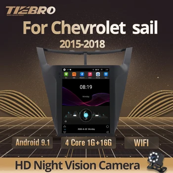 TIEBRO 2.5 D 2DIN Android 9,0 Авто Радиоплеер За Chevrolet SAIL 2015-2018 GPS навигационни системи, Аудио и Видео SWC БЕЗ 2DIN DVD Плейър