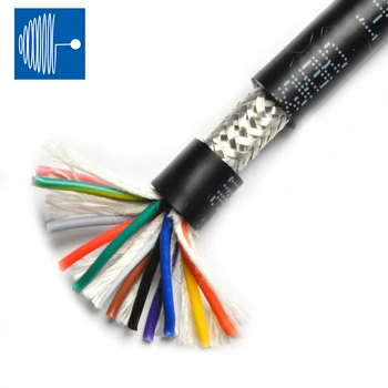 TRIUMPHCABLE 10 М UL2464 24AWG 11/13/14/15/16/18/20/25 блокирани екраниран кабел от PVC със защита от смущения сигнал на тел управление