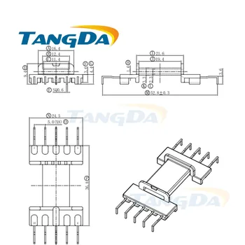Tangda EFD EFD23 Тип 5 + 5 пинов 10P подкранова греда магнитен жило + рамкова ферриты висока честота на Захранващия Трансформатор корпус Раци крака