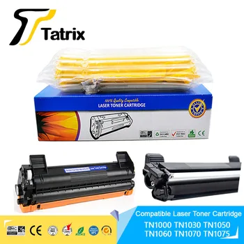 Tatrix TN1000 TN1030 TN1050 TN1060 TN1070 TN1075 Съвместим Лазерен Черен Тонер касета за Brother DCP-1610W MFC-1910W HL-1210W