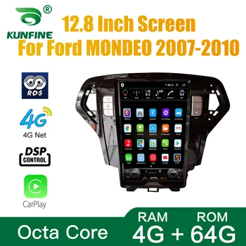 Tesla Екран на Android 10,0 4 GB RAM И 64 GB ROM Восьмиядерный Кола DVD Плейър GPS Автомобилна стерео За FORD MONDEO 2007-2010