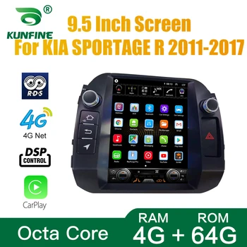 Tesla Стил За KIA SPORTAGE 2011-2017 Кола Стерео радио Восьмиядерный 4 GB RAM И 64 GB ROM Android 10,0 Кола DVD плейър GPS без палубата
