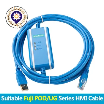 USB-UG00C-T + Fuji POD UG серия сензорен екран HMI USB АД Кабел за зареждане на UG00C-T + Комуникационен кабел UG00C-T + Изолиращ адаптер