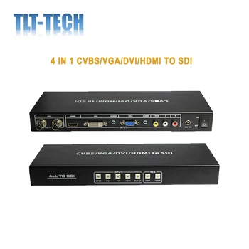 VGA/AV / DVI /HDMI за SDI CVBS ЗА SDI Поддръжка на 3G-SDI за излъчване на