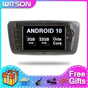 WITSON ANDROID 10,0 Android Автомобилна Мултимедийна Система За Seat ibiza 2009 2010 2011 2012 2013 4 GB 64 GB универсален Android кола dvd