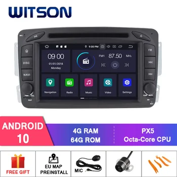 WITSON Android 11 АВТОМОБИЛЕН РАДИОПРИЕМНИК GPS, ЗА да BENZ C-CLASS W203 CLK W209 M W163 W639 Автомобилен Мултимедиен Плейър Стерео АвтоАудио GPS Навигация