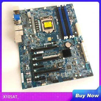 X10SAT За дънната платка работна станция Supermicro Поддръжка на процесори E3-1200 V3/V4 4th/5th Gen i7/i5/i3, SATA3 USB 3.0 LGA1150 DDR3