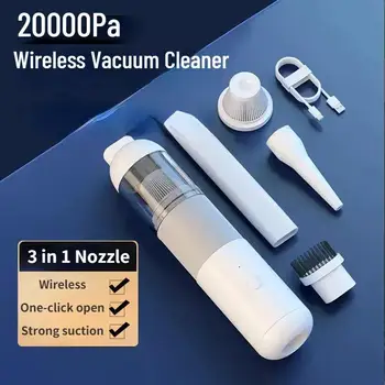 Xiaomi 20000Pa Авто Прахосмукачка Безжична Мощен Смукателна Авто Прахосмукачка Ръчно Дома Мини Преносим Инструмент за Почистване