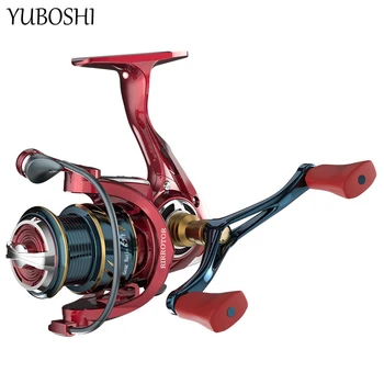 YUBOSHI CJX-Series Тънка метална макара с надпис, Риболовна макара, Диференциалното / крайното 6,2: 1, Предене за морски костур, Риболовни инструменти