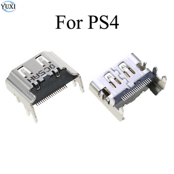 YuXi 5 бр. Оригинални За Playstation 4 PS4 HDMI-съвместим порт Конектор Интерфейс Конектор Замяна