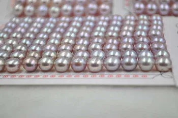 ААА 96 бр 7,5 мм наполовина просверленная ронлив лавандовофиолетовая перла