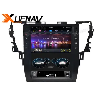 Авто DVD плейър XUENAV с вертикален екран 12,1 инча Android-система За Toyota Alphard 2015 + GPS Радионавигационное главното устройство IPS