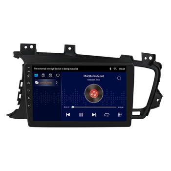 Авто Радио-2 Din Android 10,0 9 инча 1 + 16G за Киа K5 Optima RHD 2011-2015 GPS Навигация Авто Мултимедиен плеър