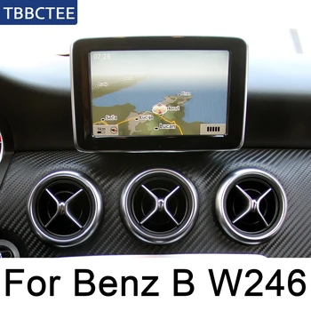 Автомобилен GPS Navi Карта Оригинален Стил За Mercedes Benz B Class W246 2011 ~ 2014 NTG 4G + 64G Мултимедиен Плеър Екран Стерео Android