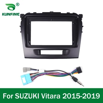 Автомобилен GPS Навигатор Стерео За SUZUKI Vitara 2015-2019 Радио Престилка Панел Рамка Подходящ 2Din 9 инча В Тире на екрана на главното устройство