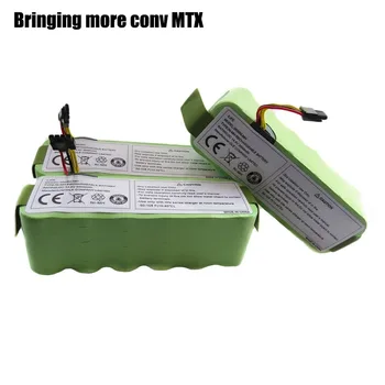 Батерия за Kitfort KT504 Haier T322 T321 T320 T325/Panda X500 X580/Ecovacs Mirror CR120/Dibea Роботизирана Прахосмукачка 3500 mah Лидер в продажбите