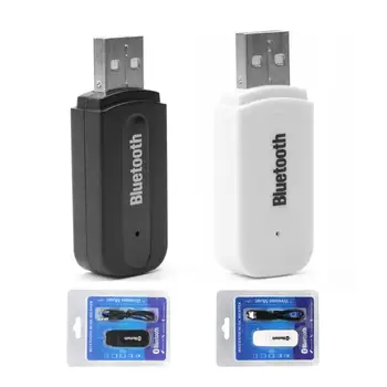 Безжичен Bluetooth-Съвместими Авто Музикален Приемник 4.0 USB Адаптер за Стерео Музикален Аудиоприемник AUX Bluetooth Предавател За PC