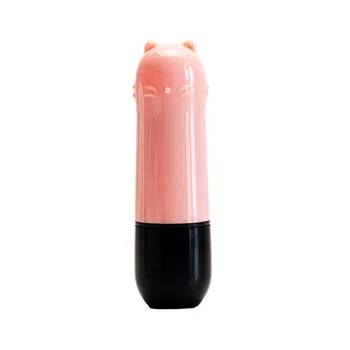 Безплатна доставка 12,1 мм 10/20/50 бр./лот Висококачествени Розова туба с Котешки червило, празен контейнер за балсам за устни