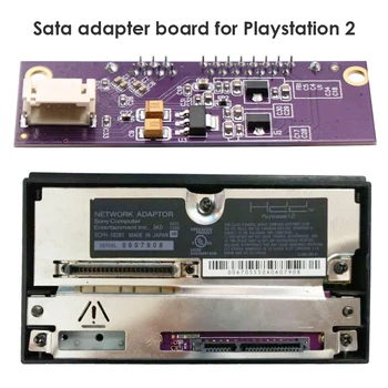 Битови Обновяване Бордови Компютър SATA Слот Адаптер за Сигурност на резервни Части за SONY PS2 IDE Оригинален захранващ Адаптер Модул