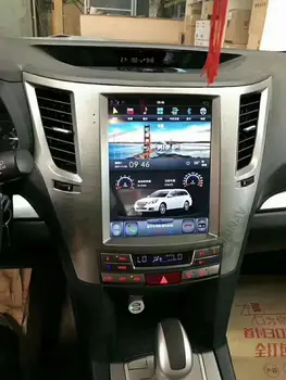 Вертикален екран Автомобилен GPS Навигация Авторадио стерео За Subaru Outback, Legacy 2010 2011 2012 2013 2014 Кола DVD Мултимедиен Плеър
