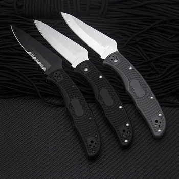 Висококачествен Сгъваем Нож с Острие 9cr14mov За защита на открито, за Оцеляване, многофункционални Джобни Ножчета, EDC Инструменти