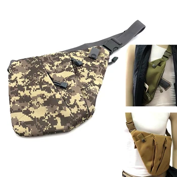 Военна Тактическа Чанта За Съхранение на Пистолет Вътре Скрита Чанта През Рамо Списание EDC Сметището Калъф за Лов на Туристически Аксесоари