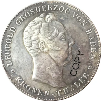 Германската монета 1836 г. 1 Кроненталер копие 38 мм