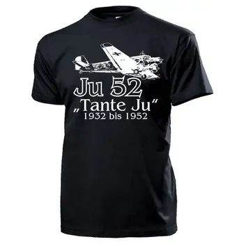 Гореща Разпродажба 2019, Модна Тениска Aunt Ju 52 въздухоплавателни средства, Реколта Класическа Въздушна Машина, Пътнически Тениска WK С Кръгло Деколте