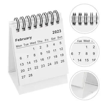 Декоративен Хартиен Календар Многофункционален Десктоп Календар за 2023 година за Домашния Офис