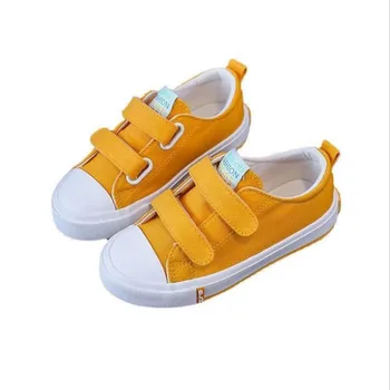 Детска парусиновая обувки, лятна вълшебна паста за момчета и момичета, нескользящая дишаща ежедневни обувки подметка, детска пешеходната обувки