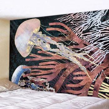 Домашни любимци и кийт декорация на дома гоблен кошмарен сцена стенен бохемски цветна Мандала Хипи Йога матрак чаршаф