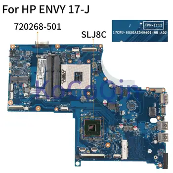 Дънната платка на лаптопа KoCoQin за дънната платка HP ENVY 17-J M7-J HM77 720268-001 720268-501 SLJ8C 17CRU-6050A2549401-MB-А02