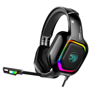 Жичен Детска Слушалки Слушалки RGB Led Слушалки С Микрофон Честота 7,1 Детска Слушалки За PC, PS4
