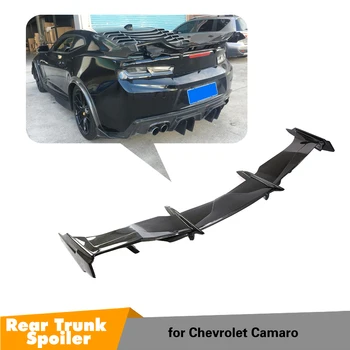 За Chevrolet Camaro Coupe 2016 2017 2018 Въглеродни Влакна Заден Спойлер На Багажника Лешояд Iris Sytle Индивидуално Крило