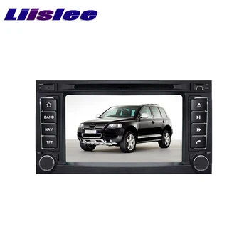 За Volkswagen VW Touareg От 2002 ~ 2011 LiisLee Автомобилен Мултимедиен телевизор DVD GPS Аудио Hi-Fi Стерео Радио Оригинален Стил Навигация NAV