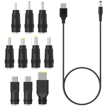 Захранващ кабел dc USB за многофункционални замяна вилката на постоянен ток 5,5X2,1