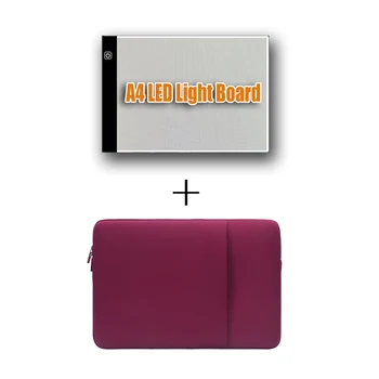 Защитен Калъф Light Pad Чанта За Съхранение A4 LED Box Планшетная Дъска за Диамант Живопис Комплект Аксесоари
