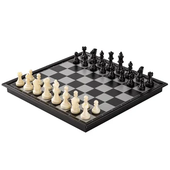 Игри Луксозни Шахматни Фигурки Професионални Табла Дървени Средновековни Шах Магнитен Исторически Подарък Са Entertainment OA50XQ