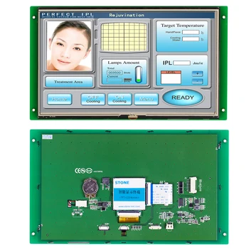 КАМЕННА 10.1-инчов Смарт TFT LCD дисплей сериен интерфейс + Програма + софтуер за индустриална употреба