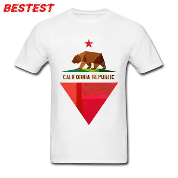 Калифорния Забавни Тениски За Мъже, Тениски, Памучен Тениска, Тениска с Кръгло деколте на НОВА ГОДИНА, Тениска на Поръчка, Хип-Хоп, Градинска Дрехи-високо Качество