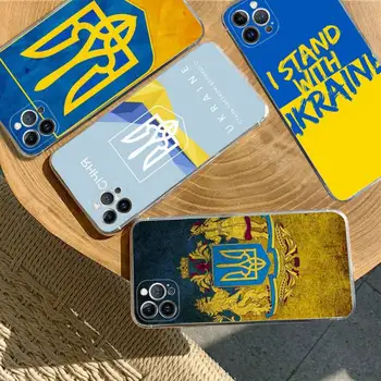 Калъф За мобилен телефон с флага на Украйна MaiYaCa за iPhone XR XS X Max 14 13 Pro Max 11 12 Mini 6 7 8 plus SE 2020 Калъф с Принтом