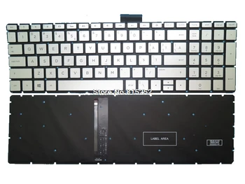 Клавиатура за преносим компютър HP 17-AK000 17-AK001DS 17-AK009DS 17-AK011DS 17-AK012DS 17-AK015DS с подсветка на САЩ US 919794-001