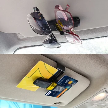 Кола за точки, стяга за съхранение на очила, държач за слънчеви очила, скоба за карти и билети