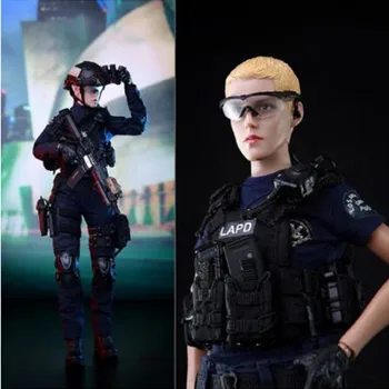 Колекция Миниатюрни Играчки SWAT M016 S. W. A. T Специални Оръжия и Тактика LAPD Женска Фигурка Модел За Празнични Подаръци