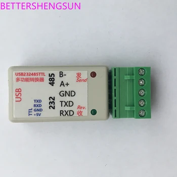 Конвертор USB-485, USB от 232 232-485 с индикаторна лампа три в едно