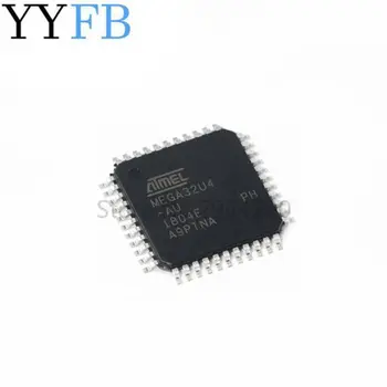 Кръпка ATMEGA32U4-AU чип 8-битов микроконтролер AVR 16K флаш памет USB TQFP-44