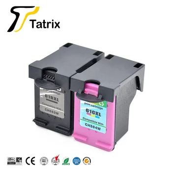 Мастилницата Tatrix 61XL Премия Рециклирани Цветен Мастилено-струйни касети 61Xl за HP Deskjet 1000 1050 2000 2050 3000 Принтер
