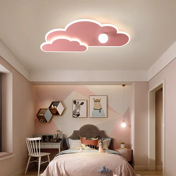 Модерен led тавана лампа за спални лесен домакински Творчески облачен модел детска стая, лампа за вътрешно осветление и декоративни лампи