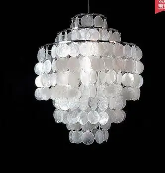Модерен окачен лампа серия Fashion Shell За Подвесного на осветително тяло за хол D40cm